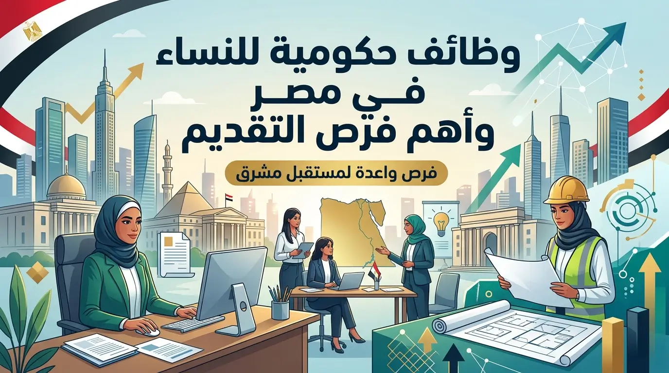 وظائف حكومية للنساء في مصر وأهم فرص التقديم