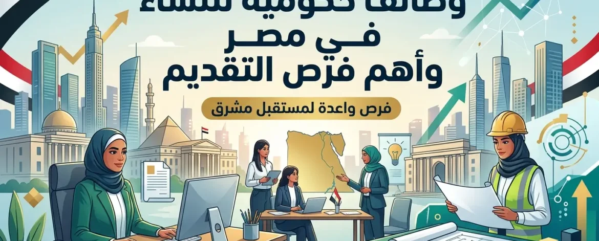 وظائف حكومية للنساء في مصر